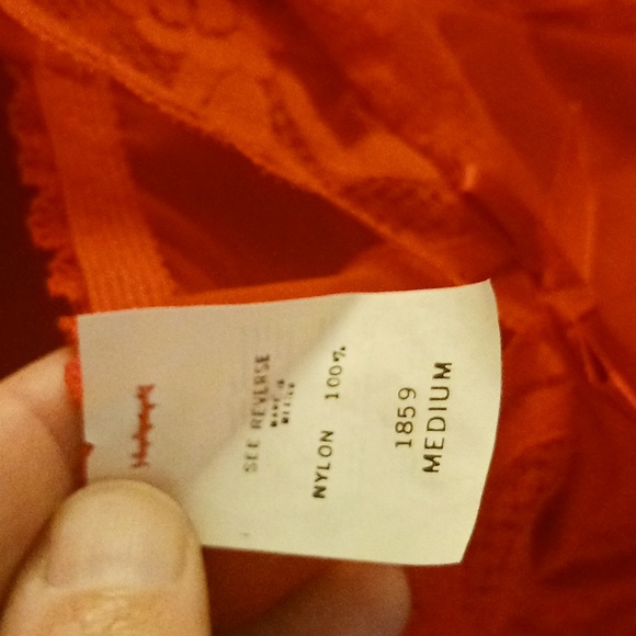 ESCANTE PENOIR SET, 100% NYLON, MEDIUM, NWT, VALENTINES DAY - Picture 5 of 7